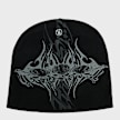HELLSTAR Tribal Skullz 2 Beanie black 106155 2