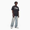 HELLSTAR Cursive Logo T-Shirt grey 106164 2