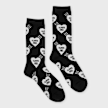HUMAN MADE Heart Socks schwarz 106639 2