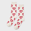 HUMAN MADE Heart Socks weiß 106638 1