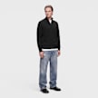 C. P. Company Lambswool GRS Half Zip Sweater black 106825 2