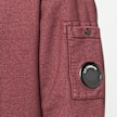 C. P. Company Brushed And Emerized Diagonal Fleece Crewneck red 106832 3