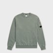 C. P. Company Brushed And Emerized Diagonal Fleece Crewneck groen 106835 1