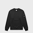 C. P. Company 30/2 Mercerized Jersey Twisted Longsleeve schwarz 106839 1