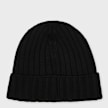 C. P. Company Extrafine Merino Wool Logo Beanie black 106847 2