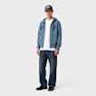 Undefined Brand Fadeout Zip Hoodie blue 107102 2