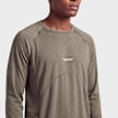 PURPLE MOUNTAIN OBSERVATORY Wool Performance LS Top beige 126153 3