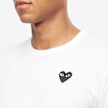 Comme des Garcons Play Black Heart T-Shirt weiß 52418 5