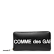 Comme des Garcons Wallet Huge Logo black 53176 1