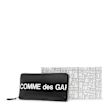 Comme des Garcons Wallet Huge Logo zwart 53176 4