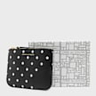 Comme des Garcons Wallet Dots Printed Leather Line black 53177 4