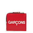 Comme des Garcons Wallet Huge Logo red 53182 2