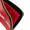 Comme des Garcons Wallet Huge Logo red 53182 3