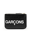 Comme des Garcons Wallet Huge Logo black 53184 2