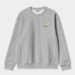Carhartt WIP American Script Sweatshirt grey 55772 1