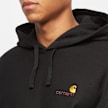 Carhartt WIP Hooded American Script Sweatshirt schwarz 55777 5