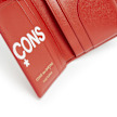 Comme des Garcons Wallet Huge Logo rot 55882 4