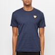 Comme des Garcons Play Gold Heart T-Shirt blauw 57547 2