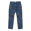 Opening Ceremony Str. Alloverroses Cutout Jeans blau 59793 1