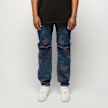 Opening Ceremony Str. Alloverroses Cutout Jeans blau 59793 2