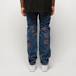 Opening Ceremony Str. Alloverroses Cutout Jeans blau 59793 4