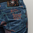 Opening Ceremony Str. Alloverroses Cutout Jeans blau 59793 5
