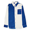 Wales Bonner MONTEGO COLOUR BLOCK SHIRT beige 60098 1