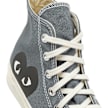 Comme des Garcons Play Black Heart Chuck Taylor All Star '70 High grijs 60921 6