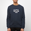 A.P.C. Sweat Rufus blau 66404 2
