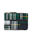 Comme des Garcons Wallet Tartan Patchwork Wallet grün 69761 1