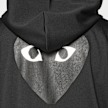 Comme des Garcons Play Play Big Heart Sweatshirt zwart 71597 5