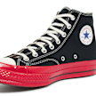 Comme des Garcons Play Red Sole Chuck Taylor 70 Hi Top schwarz 74125 5