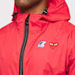 Comme des Garcons Play K-Way Full Zip Jacket rood 75566 5