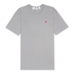 Comme des Garcons Play Mens T-Shirt Short Sleeve grey 75571 1