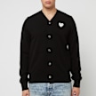 Comme des Garcons Play Knit Cardigan zwart 77068 2