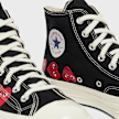 Comme des Garcons Play Multi Heart Chuck Taylor All Star '70 High schwarz 79924 6