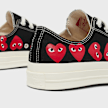 Comme des Garcons Play Multi Heart Chuck Taylor All Star '70 Low schwarz 79927 6