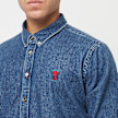 AMI PARIS Adc Shirt blau 80793 5