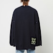 Ambush Felted Knit Zip Cardigan blau 81078 4