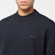 Ambush Felted Knit Regular Crew Neck blue 81080 5