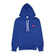 Comme des Garcons Play PlayRed Heart Hooded Sweatshirt blue 81362 1