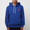 Comme des Garcons Play PlayRed Heart Hooded Sweatshirt blau 81362 2