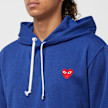 Comme des Garcons Play PlayRed Heart Hooded Sweatshirt blauw 81362 5