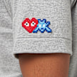 Comme des Garcons Play T-Shirt Sleeve Heart Logo grijs 81363 6