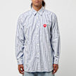 Comme des Garcons Play Men's Shirt Woven blauw 81360 2
