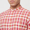 Beams Plus Band Pullover Madras rot 82940 5