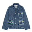 YMC Labour Chore Jacket blau 84316 1