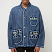 YMC Labour Chore Jacket blauw 84316 2