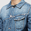 J. W. Anderson Twisted Denim Jacket blau 84347 5