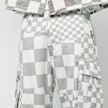 ERL Unisex Printed Cargo Pants Woven grau 90899 5